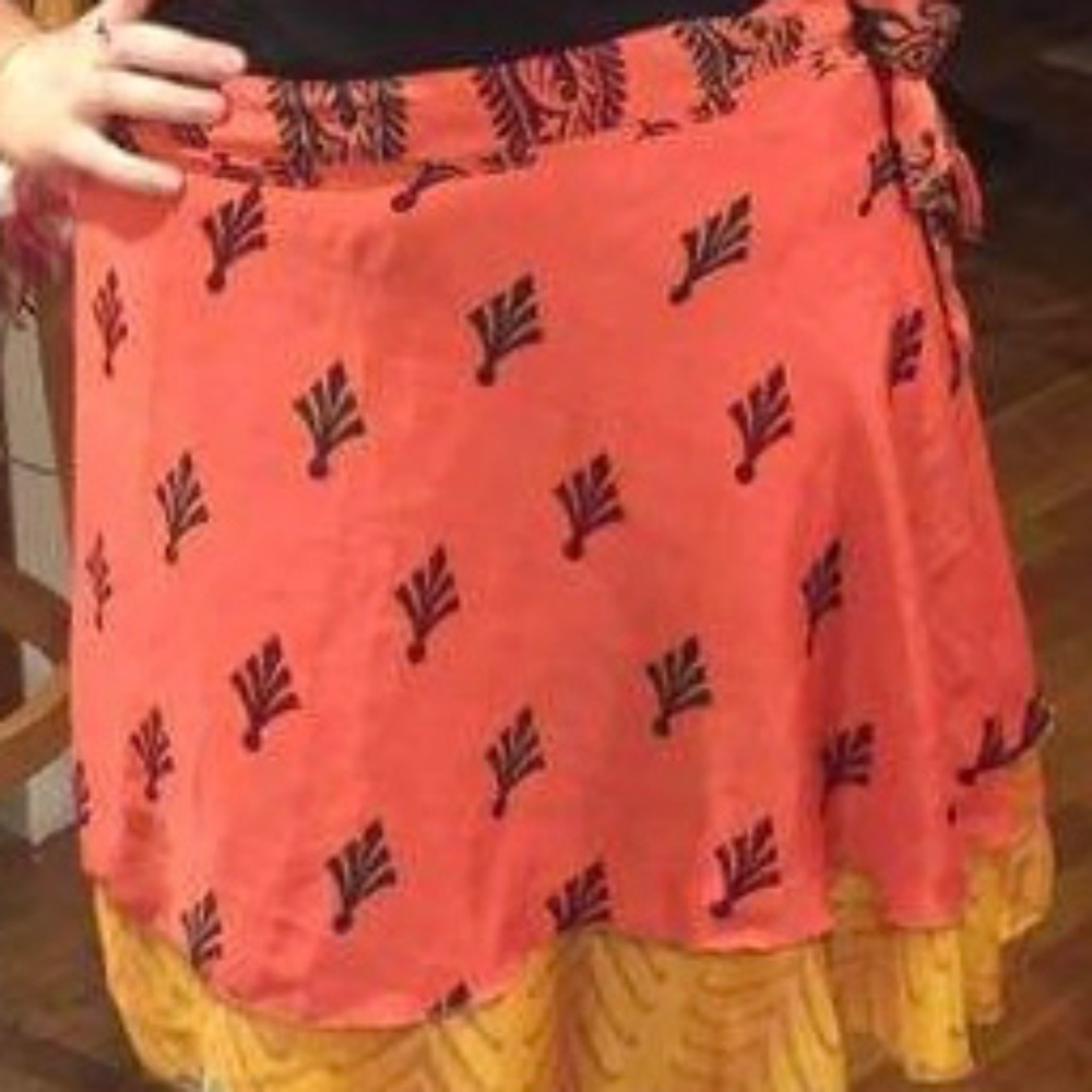 Beautiful designed wraparound skirt